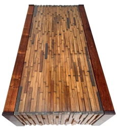 Mid-Century Modern Brutalist Folding Coffee Table by Percifal Lafer, 1960s